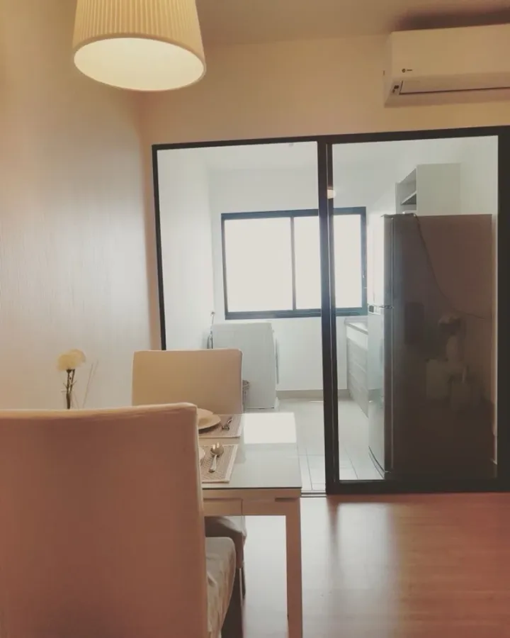 For rent: Supalai Loft Chaeng Watthana, city view, fully furnished, ready to move in. Book now!