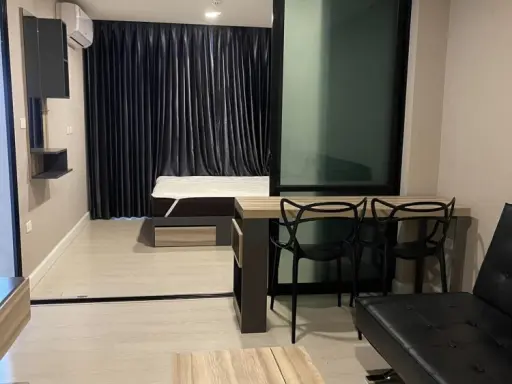 Condo for rent, The Cube Station Ramintra 109, in the front building, fully furnished, hurry and reserve now, don't wait.