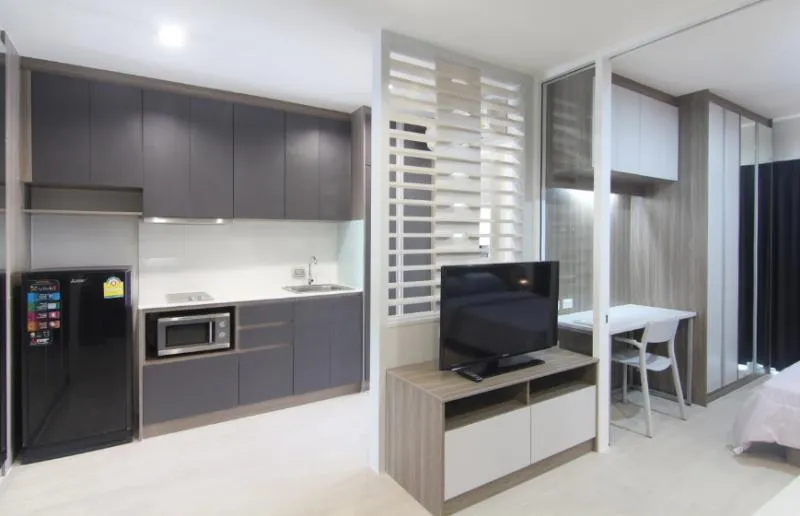Sym Vipa Ladprao for sale, beautiful room, newly decorated, just finished, 16th floor, very beautiful view, you will regret it!