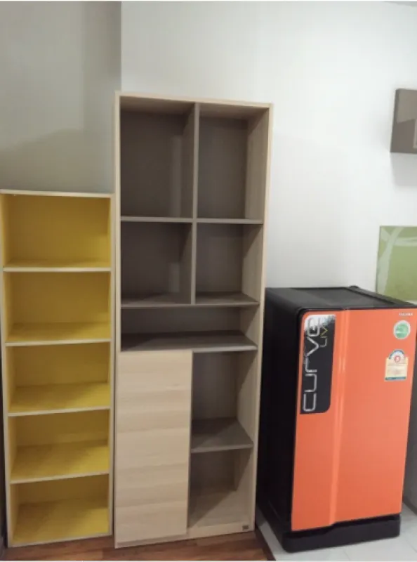 For rent, Condo U @ Huamark Station, fully furnished, ready to move in. Full set of furniture Hurry and make a reservation.