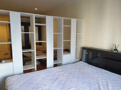 Condo for rent, Grand Park View Asoke, beautiful view, high floor, nice to live in. Don't miss it. Book now!!
