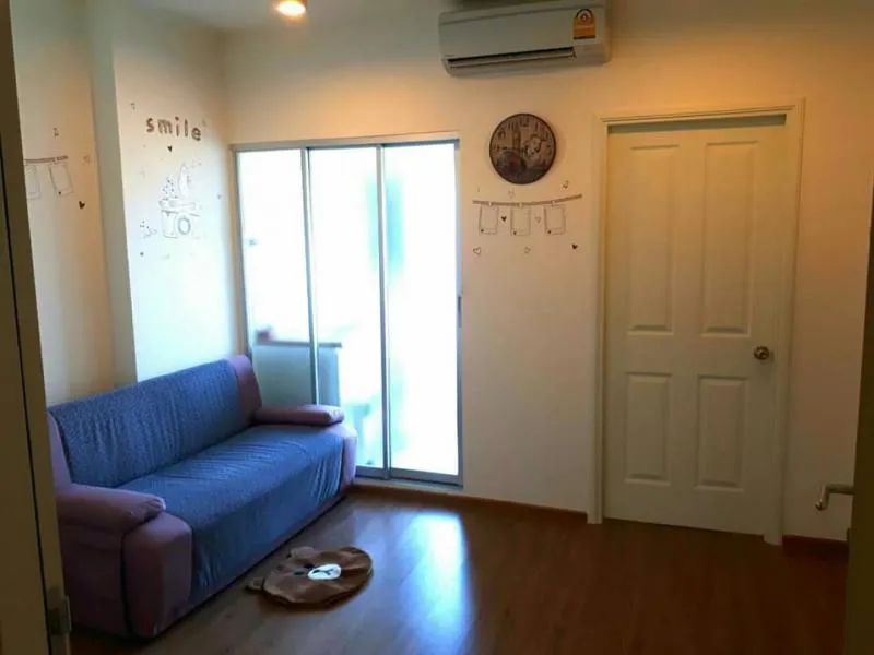 U Delight for sale, Rattanathibet, 8th floor, garden view, wide room with soft mattress at friendship price This must be reserved