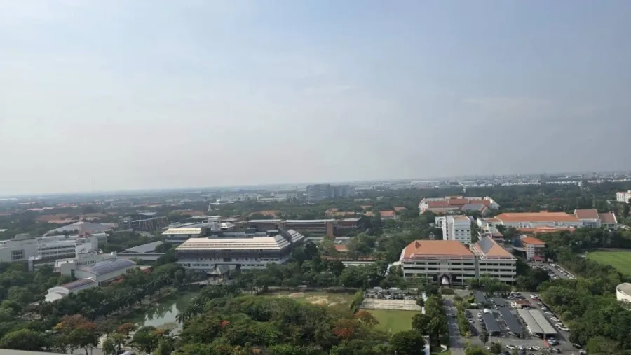 For rent: Modiz Launch Rangsit, 23rd floor, corner room, fully furnished, nice to live in, book now, don't miss out.