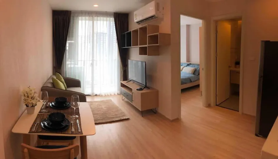 For rent, Artemis Sukhumvit 77, 21st floor, nice room, good electrical appliances. Like this, you need to hurry up and reserve it. Don't miss it.