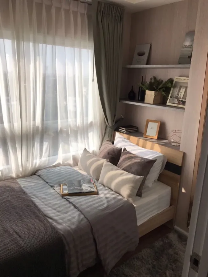 For sale (with tenant)!! Condo Notting Hill Sukhumvit-Phraeksa, 19th floor, decorated and ready to move in, don't miss it!!