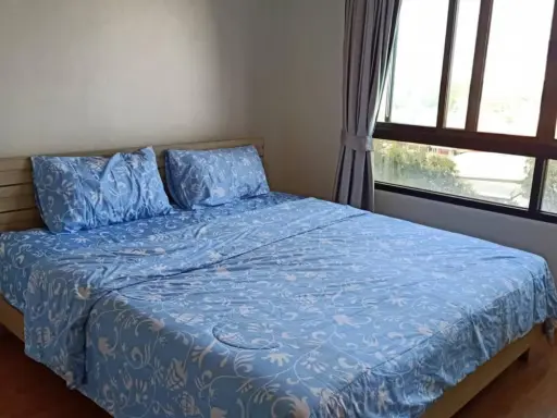 Condo for rent, Lumpini Ville Sukhumvit 77, corner room, river view, 9th floor, good location, don't miss !!