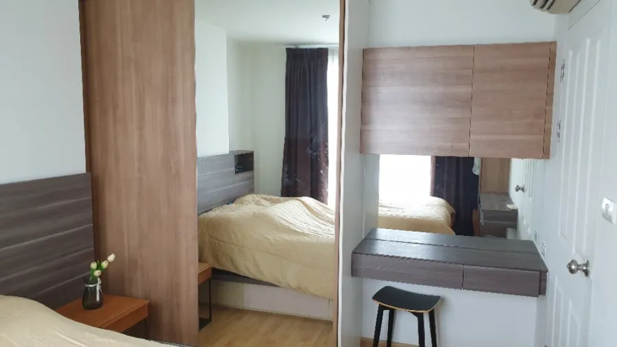For sale, for rent!! Condo U Delight Residence (Pattanakarn - Thonglor) 23rd floor, city view, fully furnished, just bring your bags!!