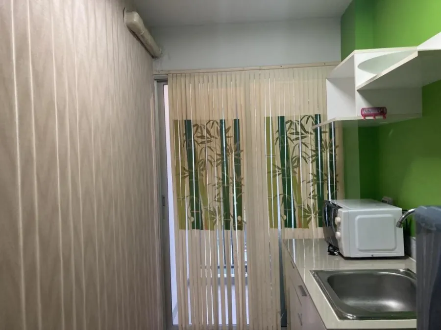 For rent, The Kith Lam Luk Ka, Khlong 2, 5th floor, comes with complete decoration. Just carry your bags and move in. Reserve now.