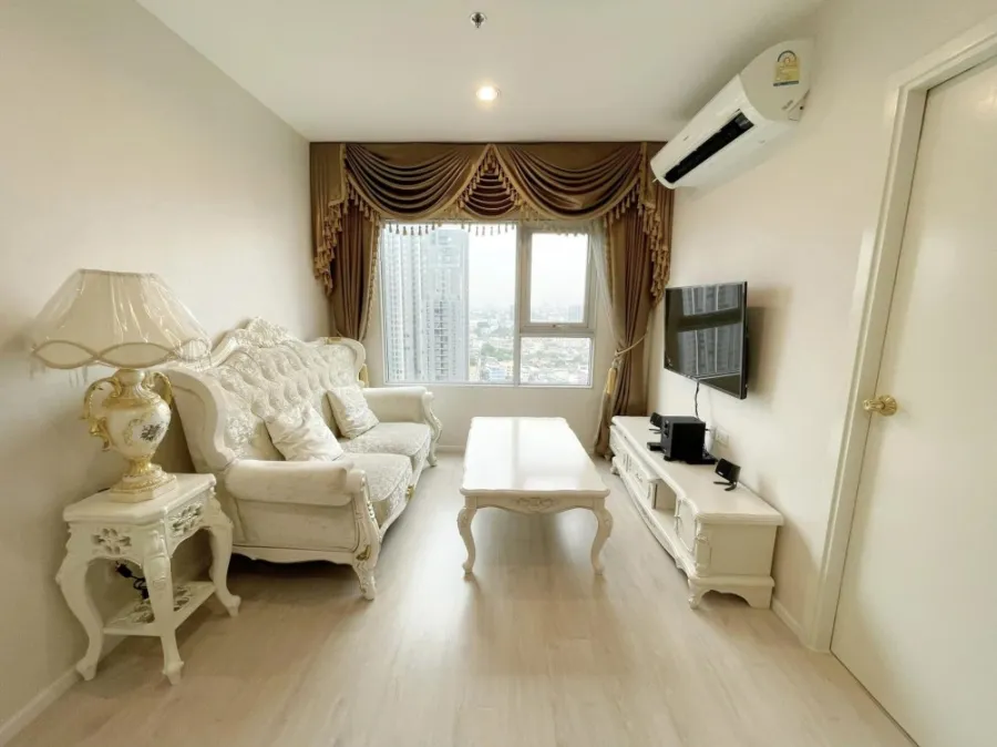 Condo for rent, Aspire Sathorn-Thapra, room divider ready to move in Get a view to the north. Hurry up to reserve.