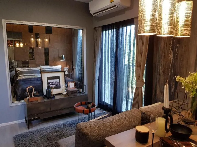 ขายดาวน์ The Parkland Petchkasem 56 ห้องมุมอาคาร ระเบียงหันทางทิศใต้ ได้แดดเช้า สนใจจองเลย