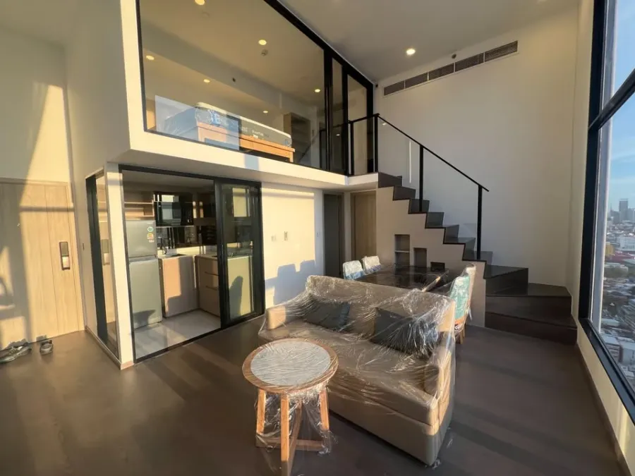 For rent: Park Origin Ratchathewi, a nice room on the 34th floor with an open view. Everything you need in one place. Just bring your belongings and y