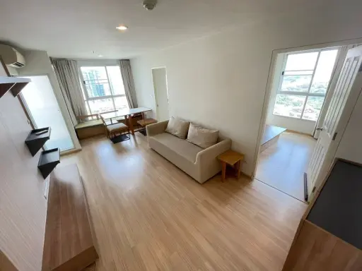 Wow, 2 bedroom condo, low price, room size is very wide. You can't book anymore at U delight 2 Bangsue Station for rent. images