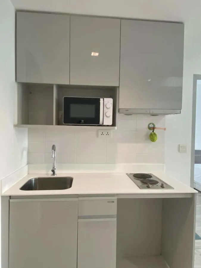 Condo for rent, Ideo mobi Rama 9, ready to move in, 25th floor, clear view, comes with amenities, hurry up to reserve