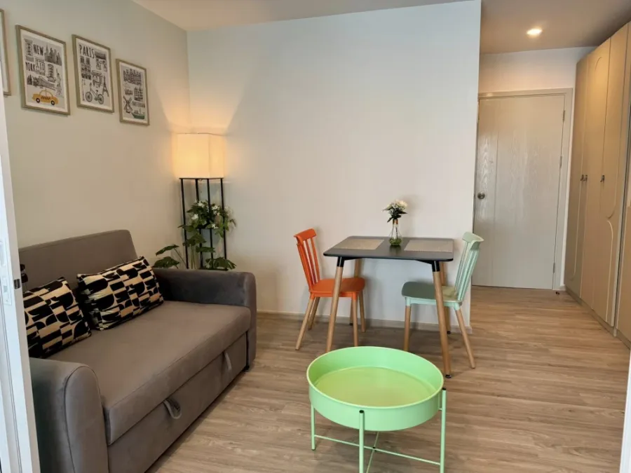 ให้เช่า คอนโด Regent Home Bangna ห้องพร้อมอยู่ เฟอร์ครบ หิ้วกระเป๋าใบเดียวมาได้เลย+++