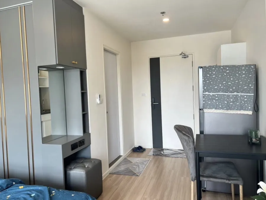 Condo for rent, Lumpini Ville Chaengwattana-Pak Kret Station, city view room, fully furnished, ready to move in, book now.