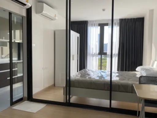 For rent, Supalai Prime Rama 9, beautiful room, ready to move in. Don't miss it.