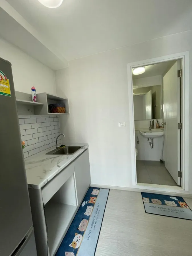 For Rent พลัมคอนโด รามคำแหง 60 อินเตอร์เชนจ์ ห้องน่าอยู่สุดๆ แยกเป็นสัดส่วน ทุกอย่างครบ ย้ายเลยด่วนๆ