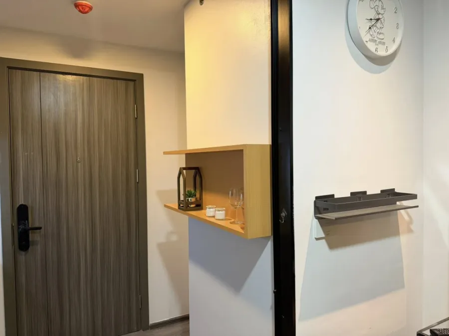 For rent: Studio room at THE ORIGIN Sukhumvit Sailuat E22 Station. Fully furnished, ready to move in.