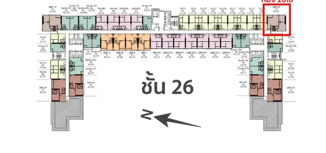 ขายดาวน์ The Livin Ramkhamhaeng ชั้น 26 ห้องมุม โครงการดี น่าอยู่ จองเลย ด่วนๆ images