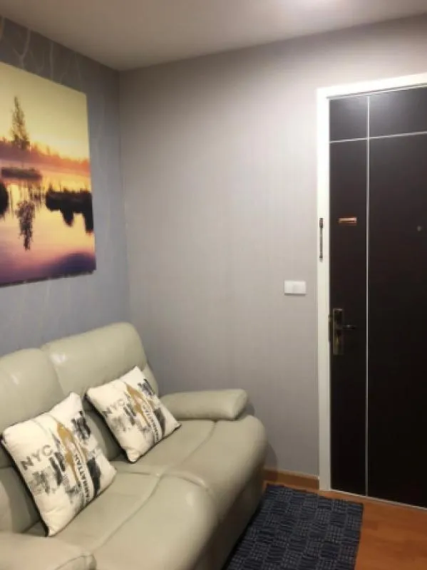 ขาย The President Sathorn – Ratchaphruek 3 ห้องแต่งสวยน่าอยู่สุดๆ วอลเปเปอร์ทั้งห้องวิวสูง เฟอร์ครบ