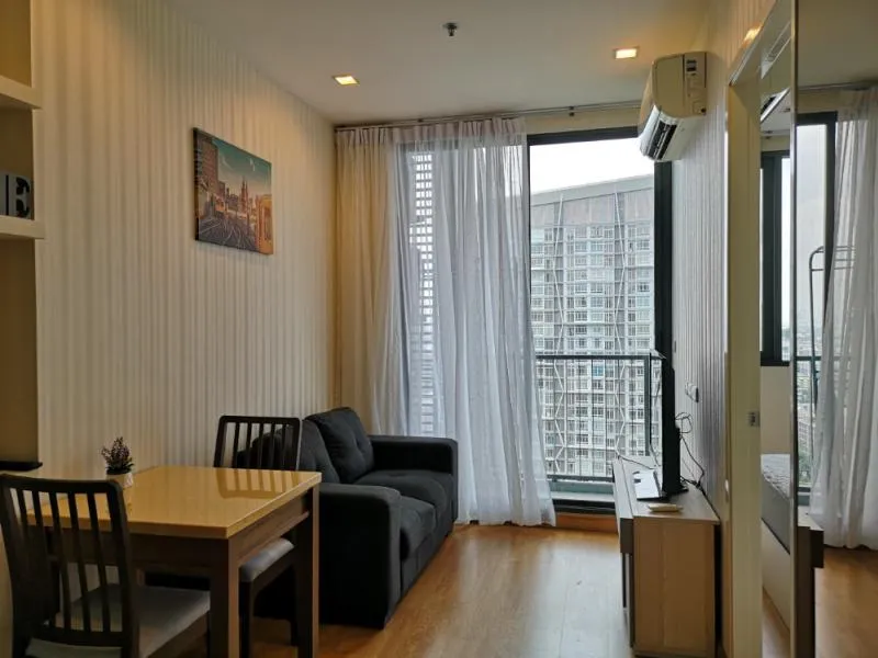 Condo for rent, Q House Sukhumvit 79, beautiful room, fully furnished, good view, very pleasant, good location, near BTS, book now