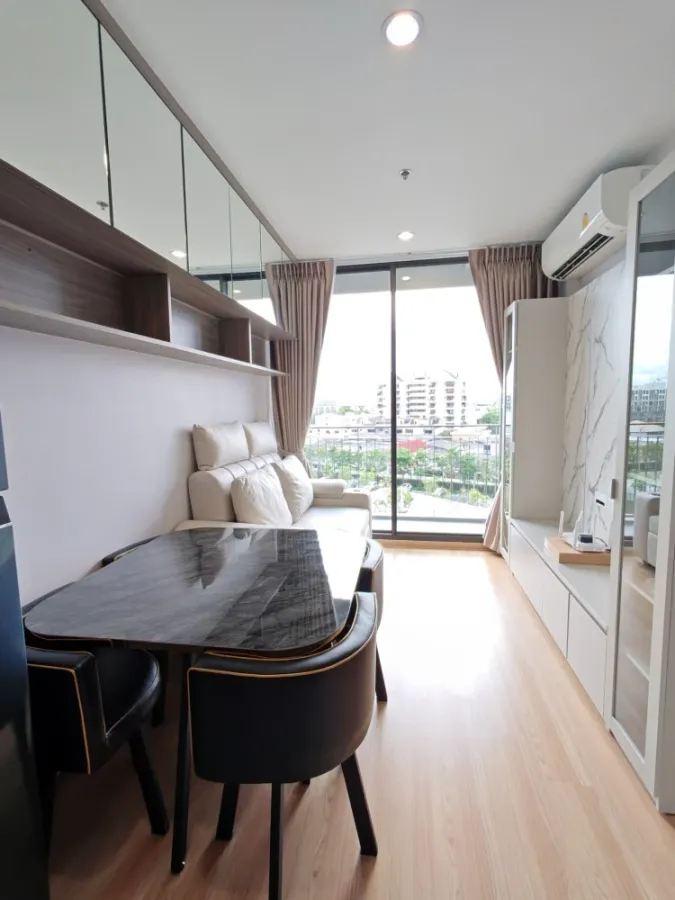 ขาย Skyrise Avenue Sukhumvit 64 ชั้น 6 ห้องมุมวิวสวน ตกแต่งเริ่ดๆ รีบจองให้ไว