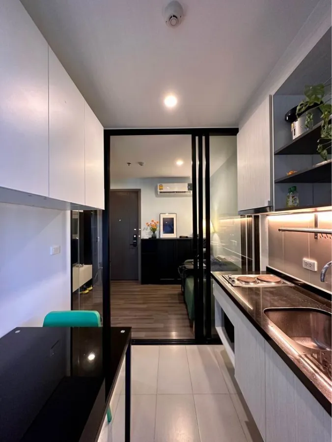 For rent คอนโดเดอะ เบส พาร์ค อีสท์ ห้องแต่งน่าอยู่ เฟอร์ เครื่องใช้ไฟฟ้าครบ ลากกระเป๋าเข้าอยู่ได้เลย