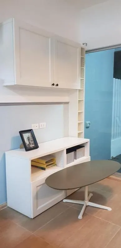 Condo for rent, A Space Sukhumvit 77, beautiful room. Fully furnished, very nice to live, easy to travel, close to BTS, grab it.