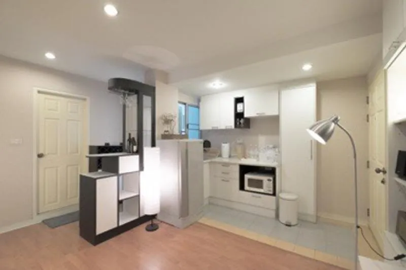 Condo for rent, Parkview Viphavadi, Building C4, 2nd floor, fully furnished with Build-in furniture and electrical appliances!