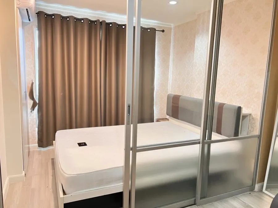 ให้เช่า Lumpini Ville Chaengwatthana Pakkret 1 ห้องนอน 1 ห้องน้ำ เฟอร์นิเจอร์ครบครัน หิ้วกระเป๋าเข้าอยู่ได้เลยจ้า