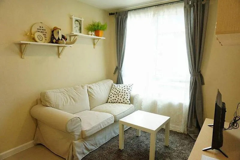 JW Condo @ Donmuang ให้เช่า ห้องหัวมุม แบ่งเป็นสัดส่วน วิวดีไม่โดนแดด