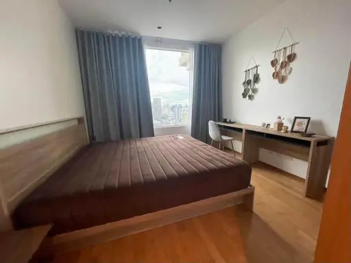 For rent: Empire Place Sathorn - Narathiwat, spacious room, 2 bedrooms, high floor, beautiful view. Don't just look, hurry and reserve now. images