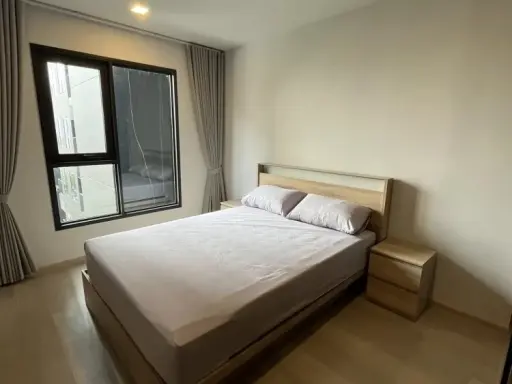 For rent: Life Phahonyothin-Lat Phrao, 17th floor, garden + city view, spacious room, well-proportioned! With convenient storage space, don't delay.