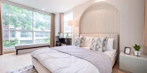 ขาย/ให้เช่า The Address ปทุมวัน ชั้น 6 ห้องกว้างมาก ตกแต่งสวยสุดๆ กรุผนังอย่างดี ไม่จองพลาดมาก