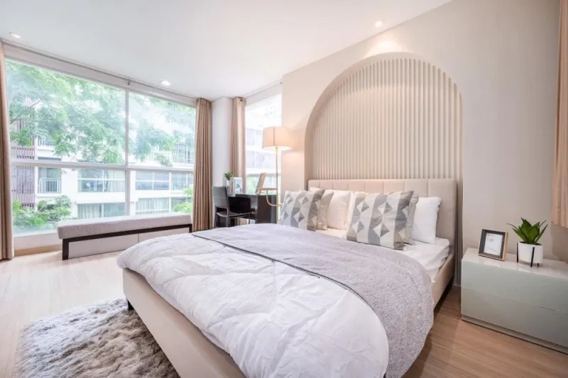 ขาย/ให้เช่า The Address ปทุมวัน ชั้น 6 ห้องกว้างมาก ตกแต่งสวยสุดๆ กรุผนังอย่างดี ไม่จองพลาดมาก