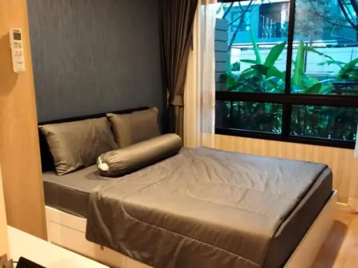 Urgent for rent !! ICondo Green Space Sukhumvit 77 Phase 1 provides furniture, golden location, next to the swimming pool. Don't miss !! images
