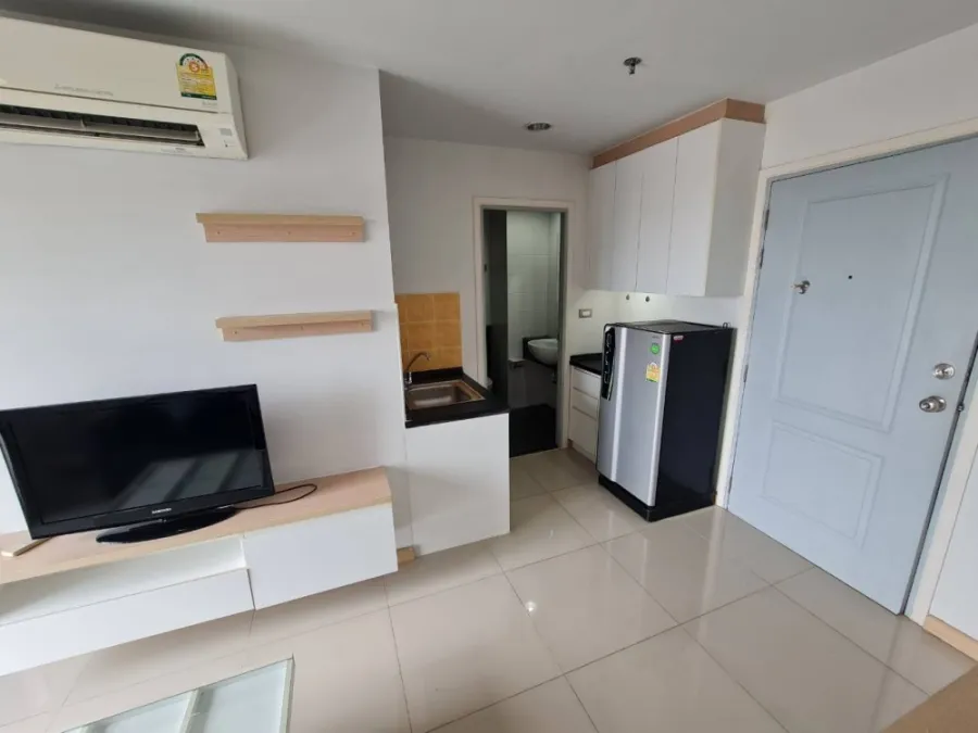 Condo for rent, Rich Park @ Bang Son, beautifully decorated room, soft tones, fully furnished, good price, very livable, book now.
