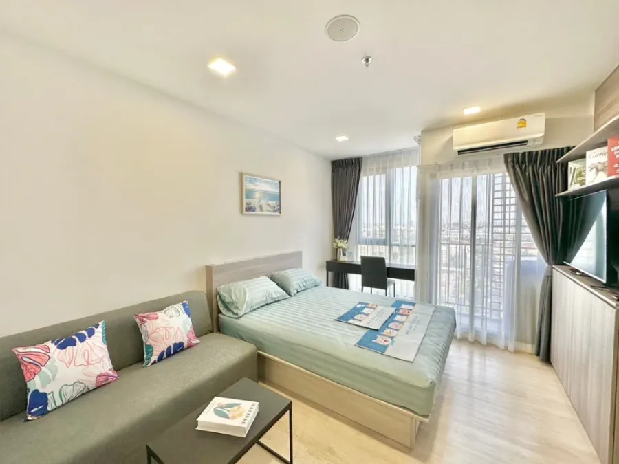 For rent: Modiz Launch Rangsit, fully furnished room, nice to live in. If interested, hurry and reserve now. Don't wait, hurry!
