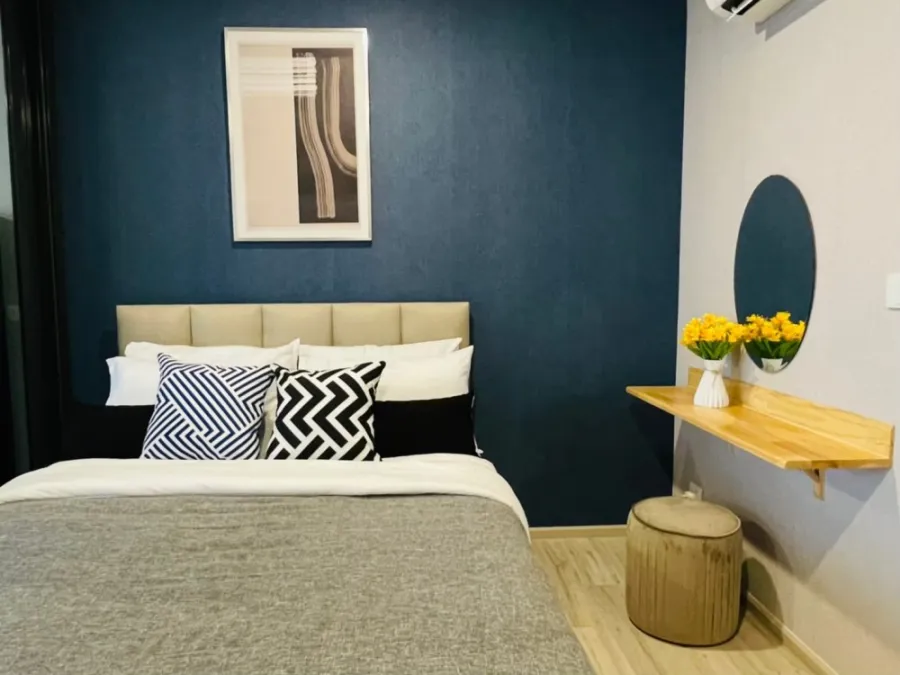 ให้เช่า!! คอนโด เอ็กซ์ที ห้วยขวาง ห้องเลขที่ 298/109 ห้องสวยตกแต่งเฟอร์นิเจอร์ครบ พร้อมอยู่ จองเลย!!