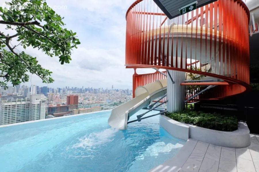 Urgent sale!! XT Huai Khwang Condo, good location, convenient transportation, near MRT Huai Khwang, hurry and book now!!