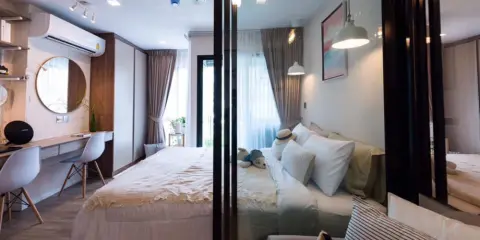 Kave Town Shift ให้เช่า วิวโล่ง ทิศเหนือ ตกแต่งครบ สไตล์ Minimal ครบเครื่อเรื่องห้องดี ไม่จองพลาดมาก