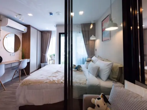Kave Town Shift ให้เช่า วิวโล่ง ทิศเหนือ ตกแต่งครบ สไตล์ Minimal ครบเครื่อเรื่องห้องดี ไม่จองพลาดมาก images