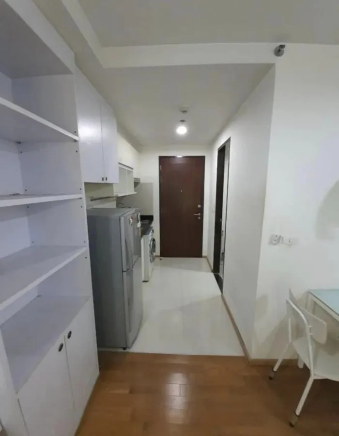 For sale, for rent, Abstract Phahon Yothin Park, decorated with built-in furniture in the whole room, complete electrical appliances, book now.
