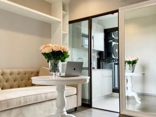 ให้เช่า คอนโด The Politan Aqua ชั้น 18 วิวแม่น้ำสุดปัง ห้องเเต่งสวยเรียบหรู ดูดีสุดๆ จองก่อนได้ก่อน