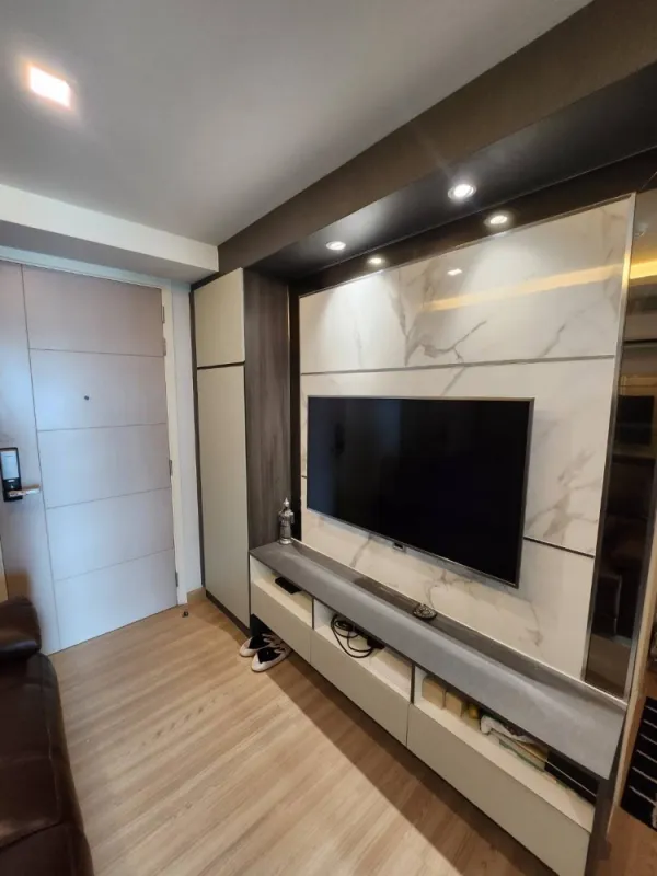 ขายคอนโดKnightBridge Skycity -สะพานใหม่ ห้องแต่งน่าอยู่ Built-in อย่างดี บอกเลยว่าพลาดแล้วจะเสียดาย