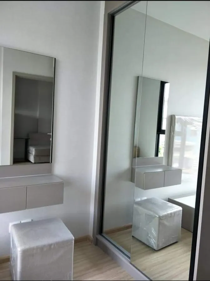 Condo for rent: The Privacy Tha Phra Interchange Modern style room, built-in furniture, 5th floor, good price, book now.