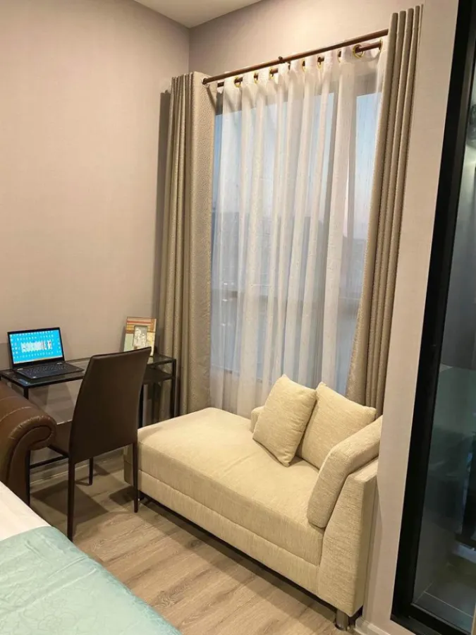 Condo for rent, Knightsbridge Collage Ramkhamhaeng, 9th floor, corner room, pool view, fully furnished, ready to move in, book now!!