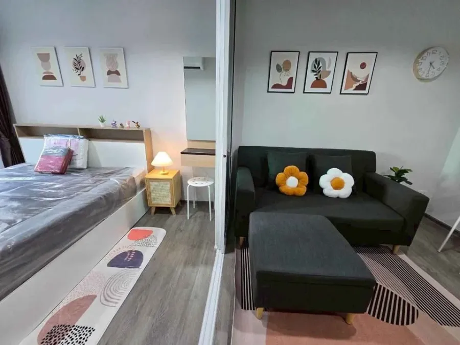 ให้เช่า Regent Home Bangna ห้องน่าอยู่ เฟอร์พร้อม จองเลย+++