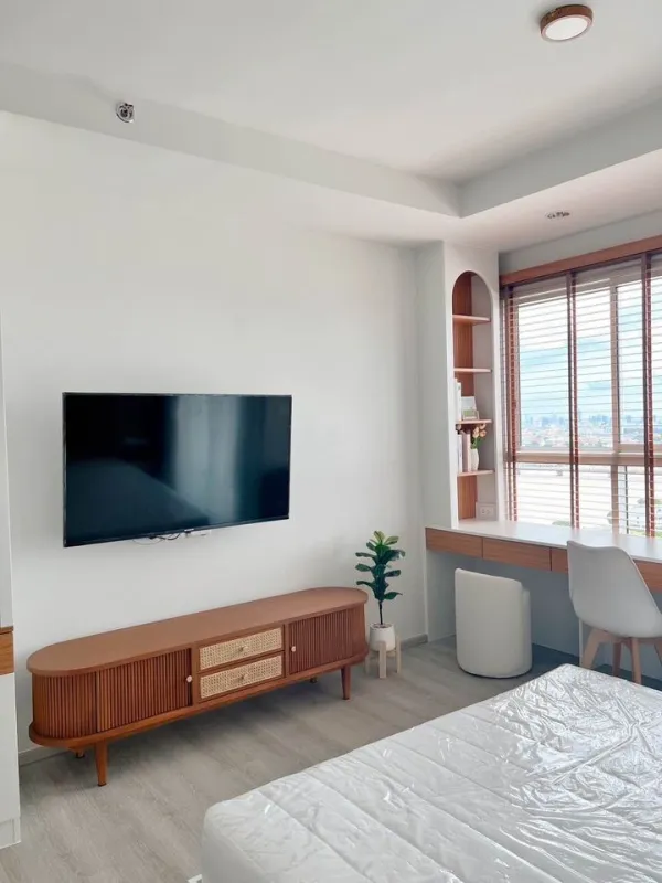 ให้เช่า IDEO Charan 70 - Riverview ชั้น 24 วิวเมือง ตกแต่ง Buit-In สไตล์ Minimal Muji ดีแบบนี้จองเลย