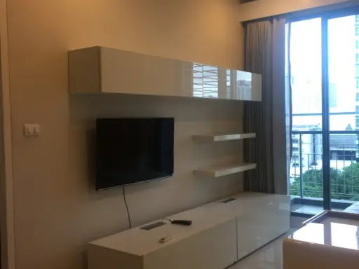 Condo for rent, Villa Asoke, comes with full facilities. Ready to move in. Don't miss it!!